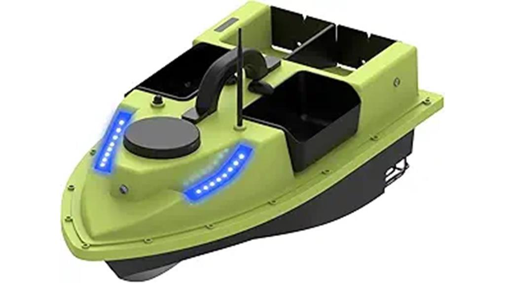 gps controlled fishing bait boat