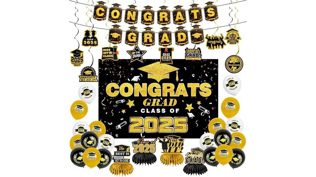 graduation decorations for 2025