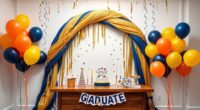 graduation party backdrop kits