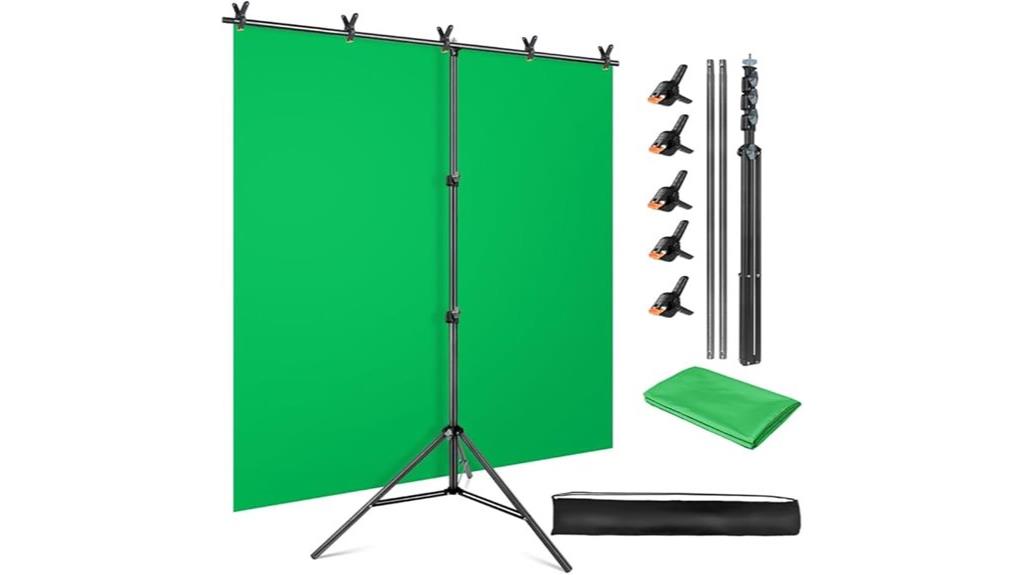 green screen kit accessories