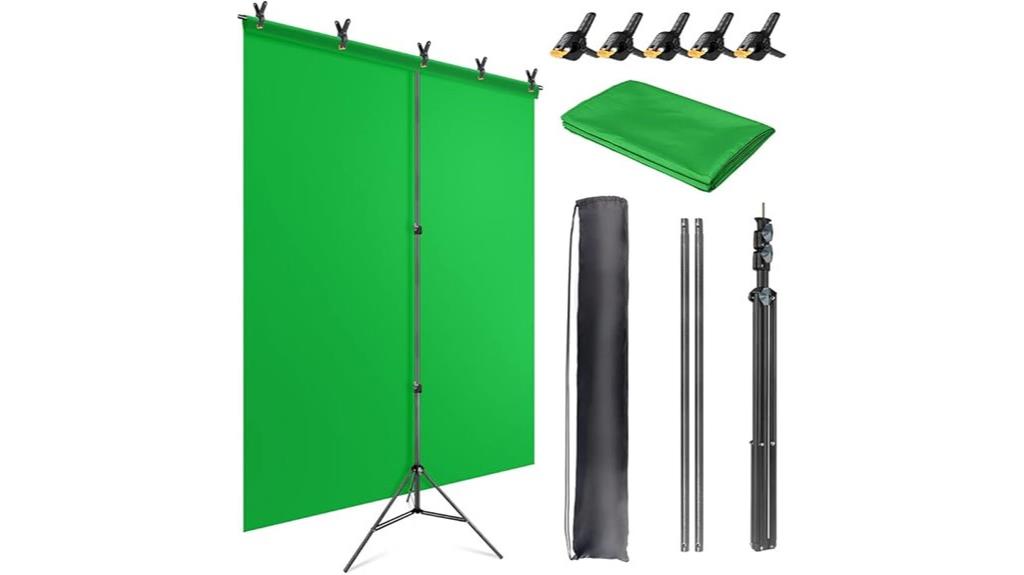 green screen kit with stand