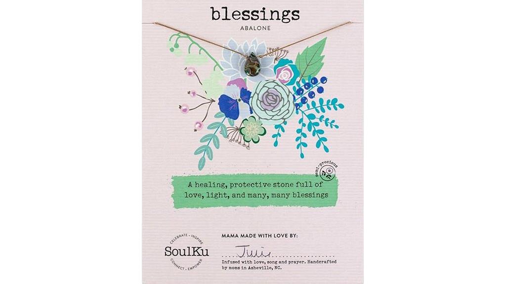 handcrafted crystal necklace extender