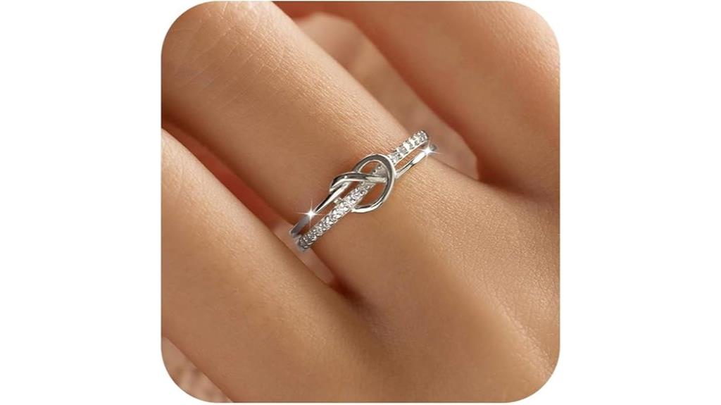 heart friendship promise rings
