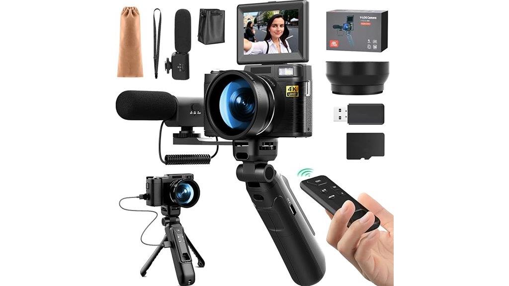 high resolution vlogging camera