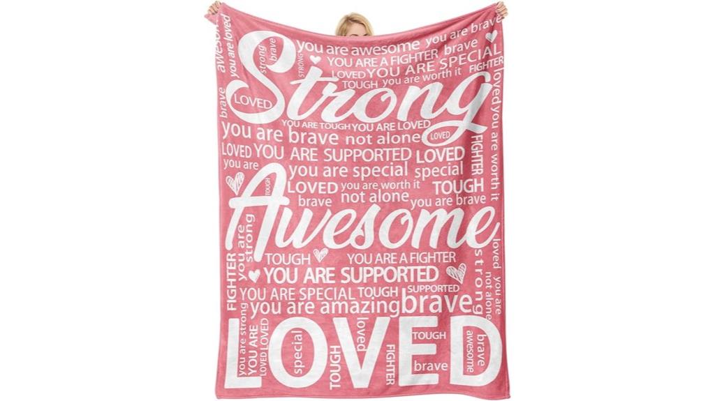 hopeful recovery blanket