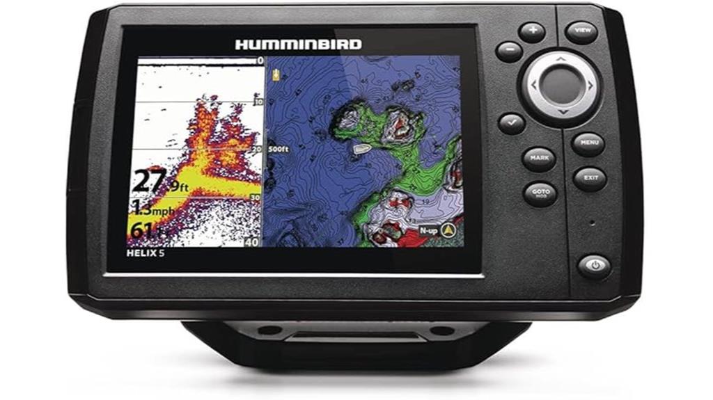 humminbird helix 5 gps
