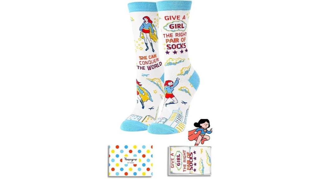 humorous women s sock gift