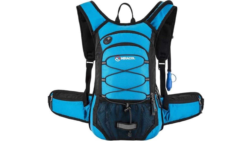 hydration backpack with 2l bladder