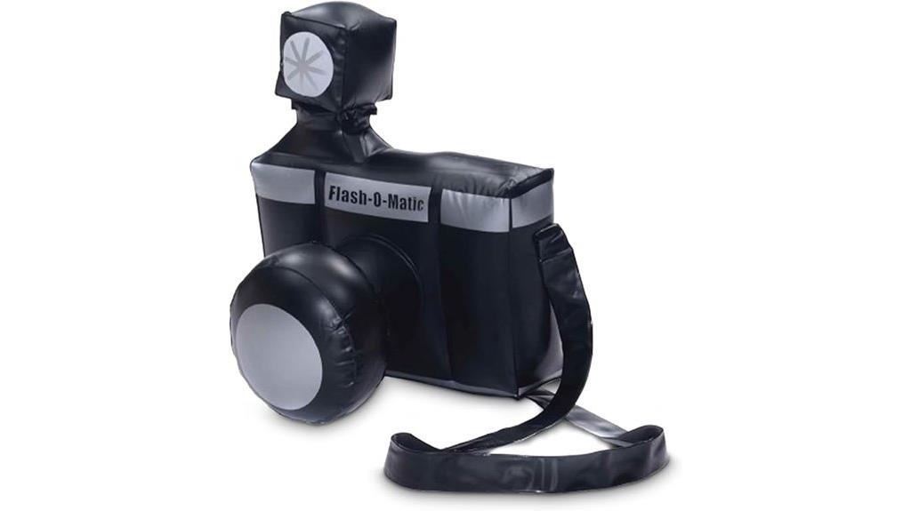 inflatable camera shaped prop
