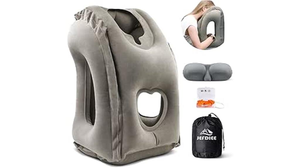 inflatable travel pillow