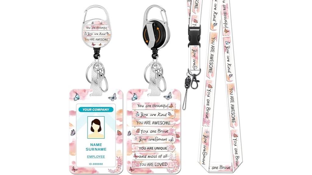 inspirational badge reel