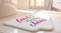 inspirational bath mat collection