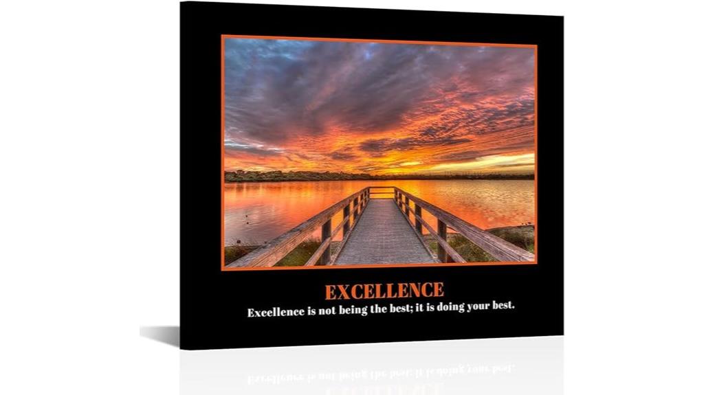 inspirational canvas wall art