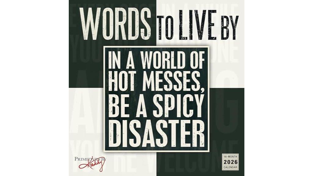 inspirational daily calendar