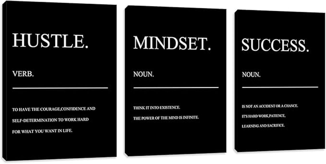 inspirational motivational wall art