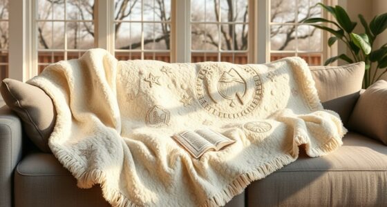 inspirational quote blankets 2025