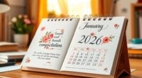 inspiring 2026 quote calendars
