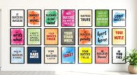 inspiring success quote prints