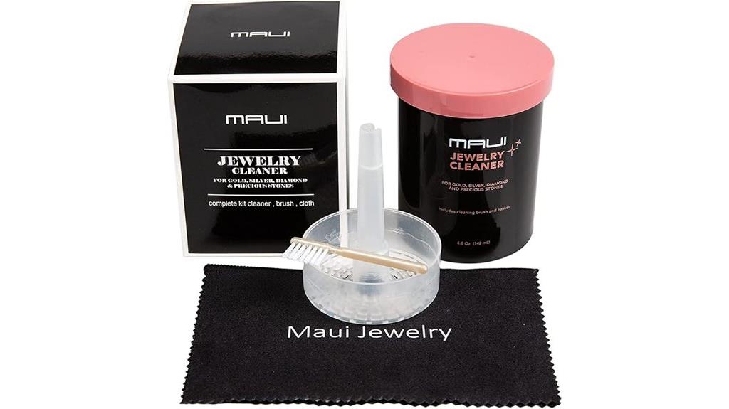 jewelry cleaning solution kit