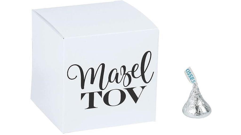 jewish wedding favor boxes