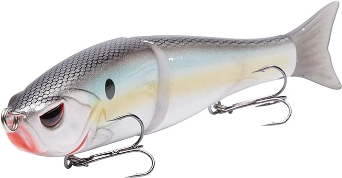 jointed swim bait for predators