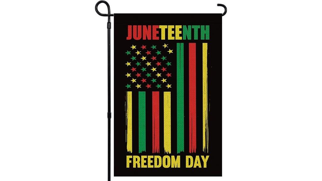 juneteenth emancipation independence flag
