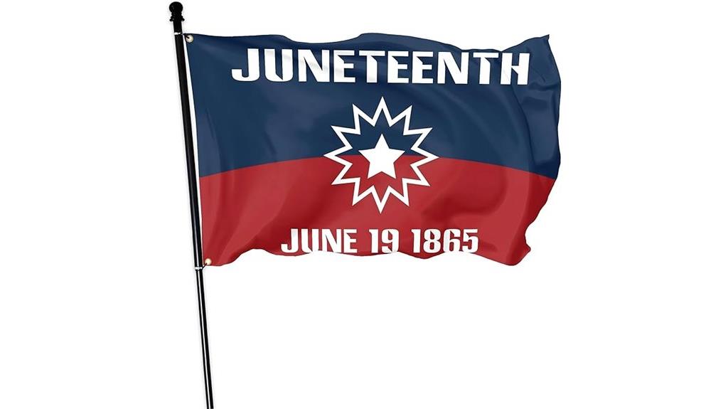 juneteenth outdoor flag set