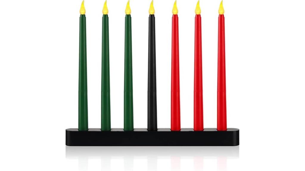 kwanzaa kinara candle set