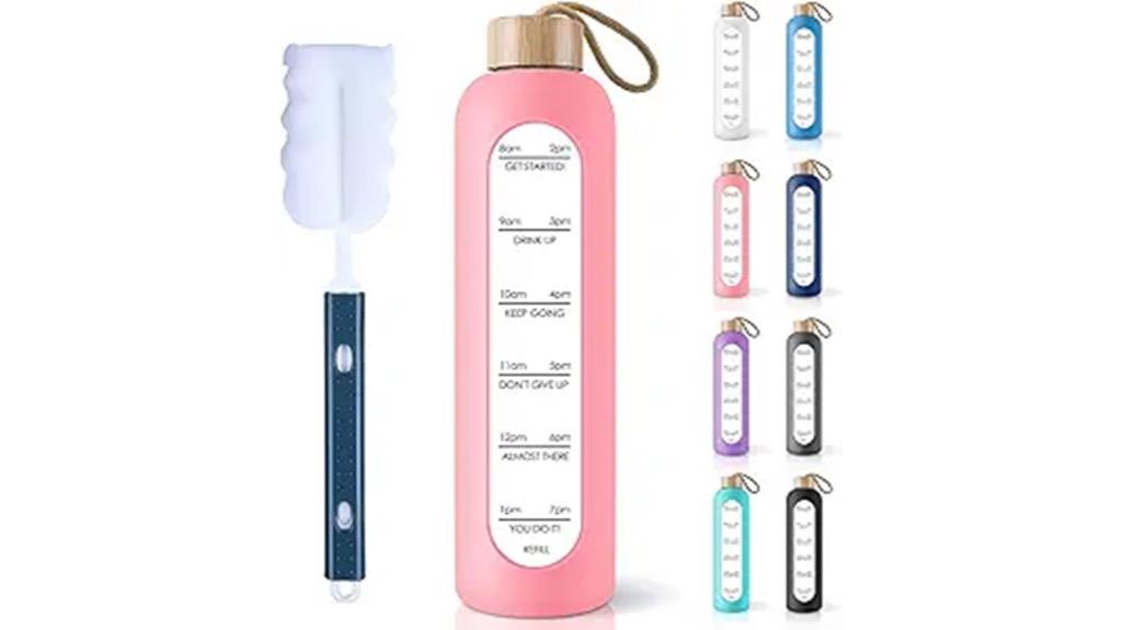 large 32oz glass bottle