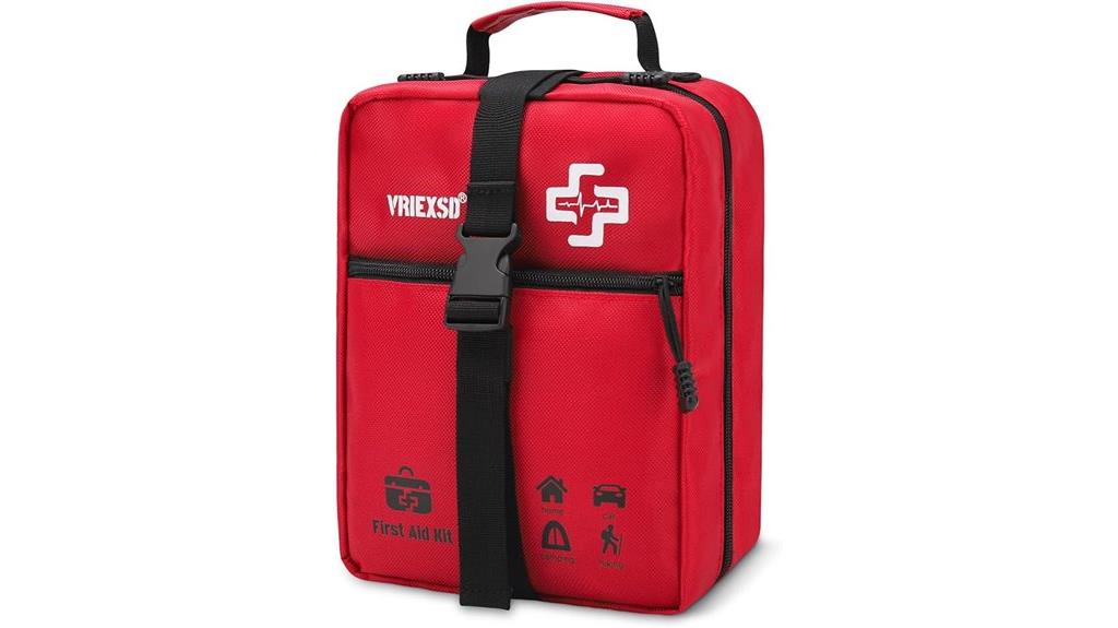 large 400 piece emergency first aid kit