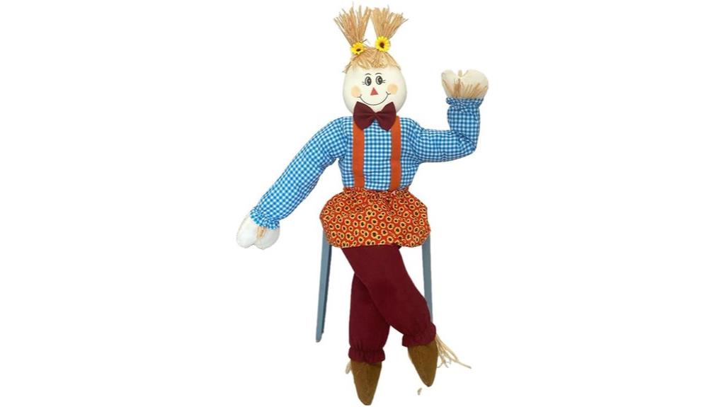 large autumn pumpkin decor