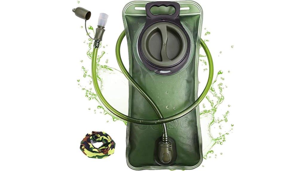 large capacity hydration bladder