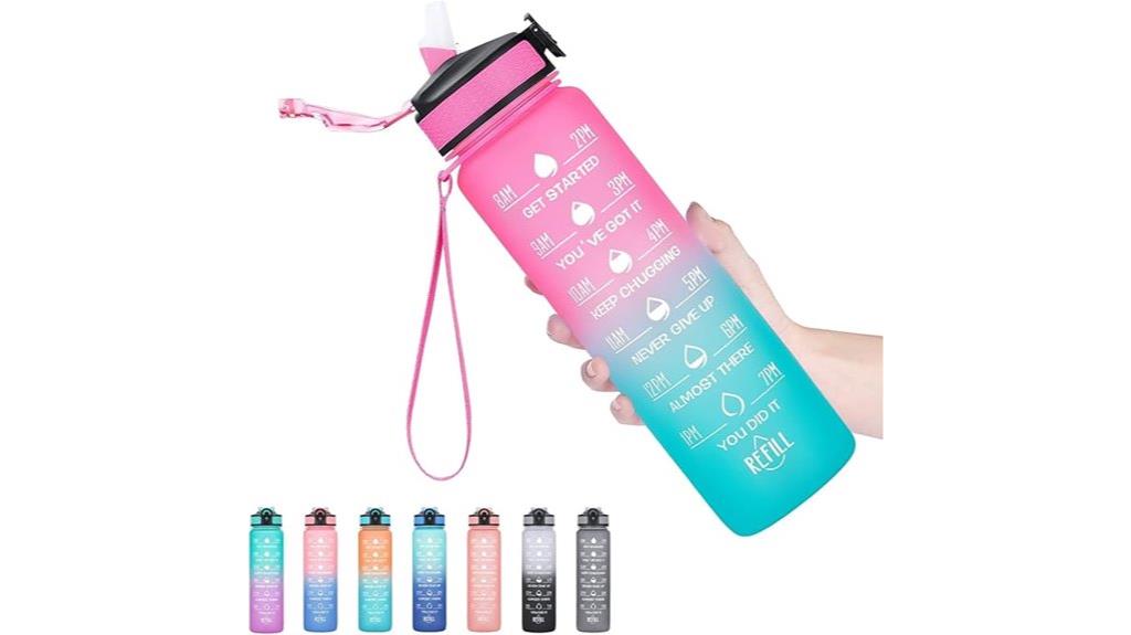 large capacity hydration bottle