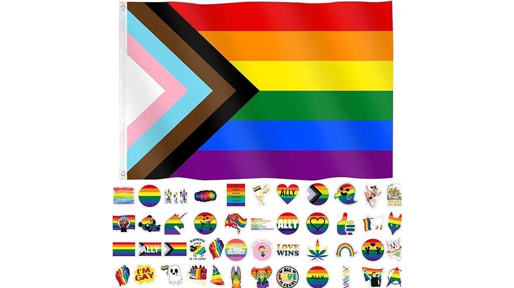 large lgbtq pride banner