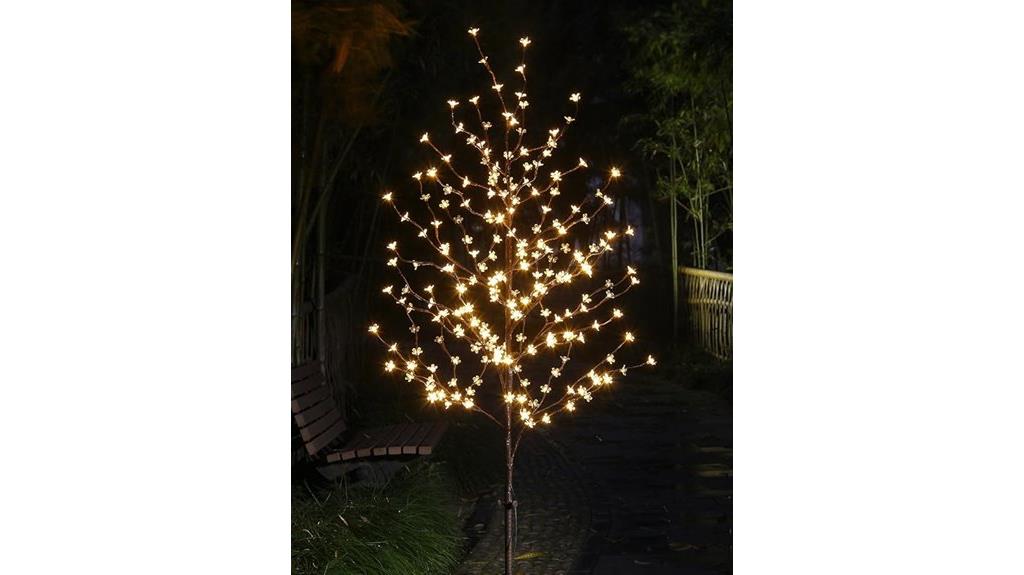 led cherry blossom tree