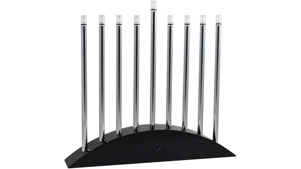 led hanukkah menorah