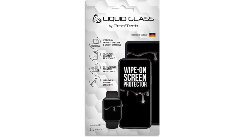 liquid glass phone protector