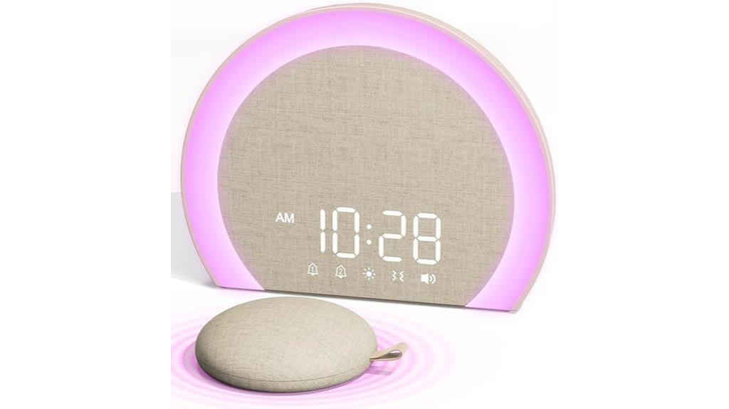 loud alarm with bed shaker