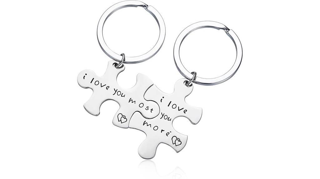 love you more keychains