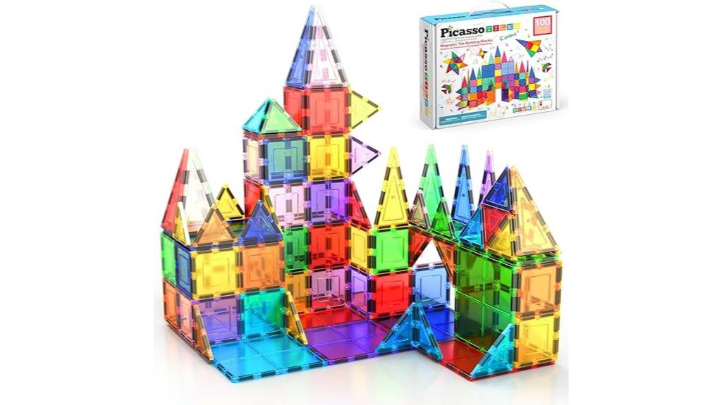magnetic tile building set