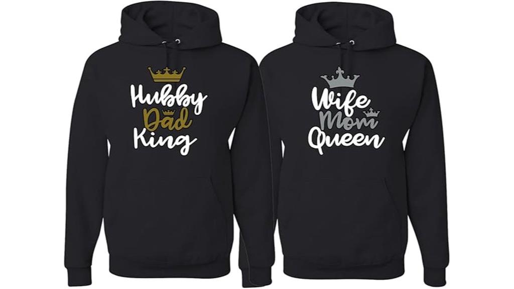 matching couple hoodie set