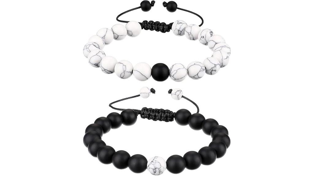 matching howlite and agate