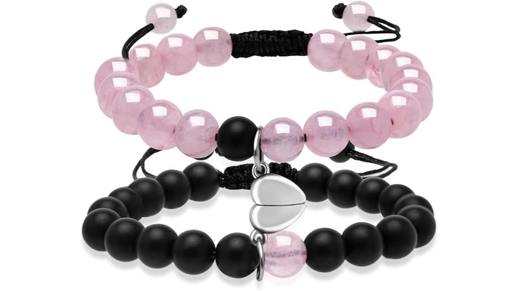 matching magnetic couple bracelets