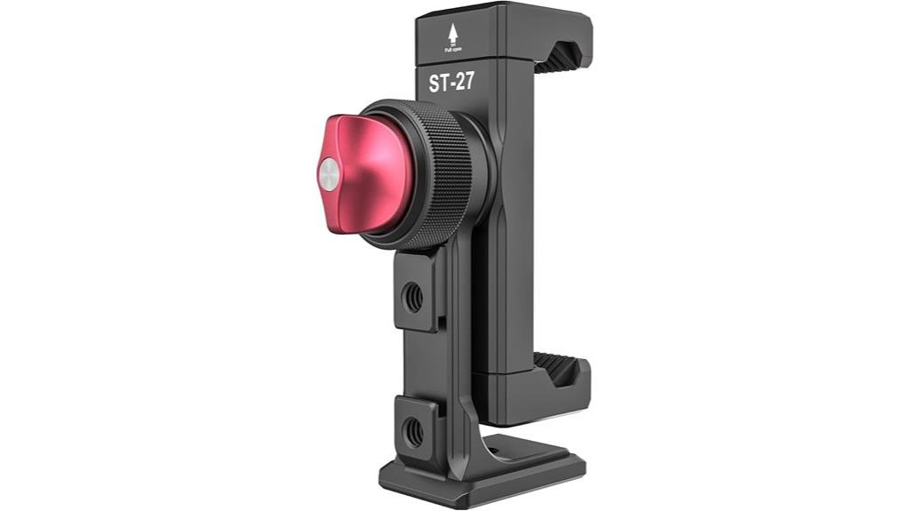 metal smartphone tripod adapter