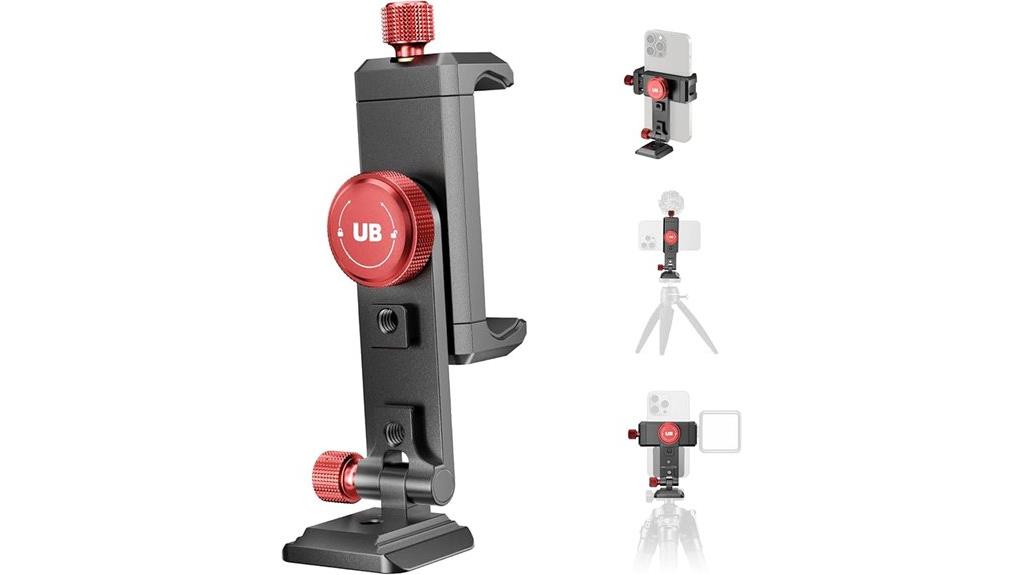 metal tripod with cold shoes