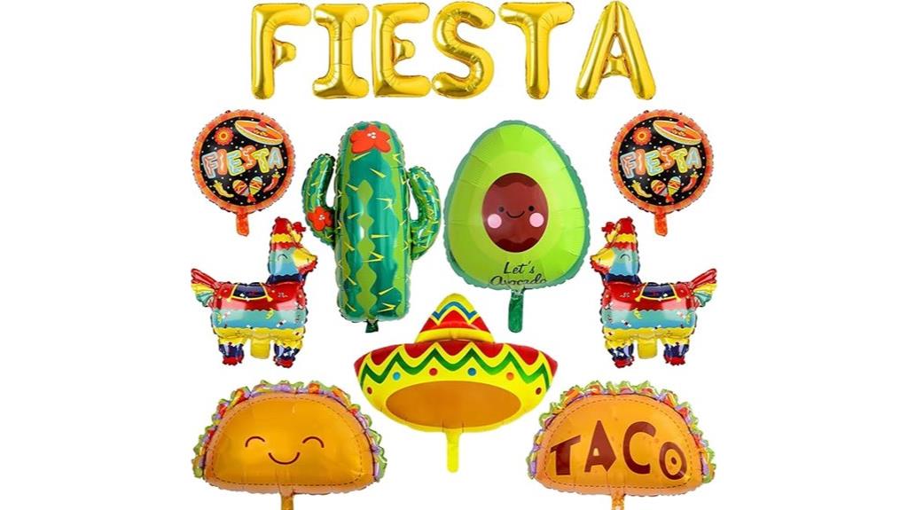 mexican fiesta balloon decorations