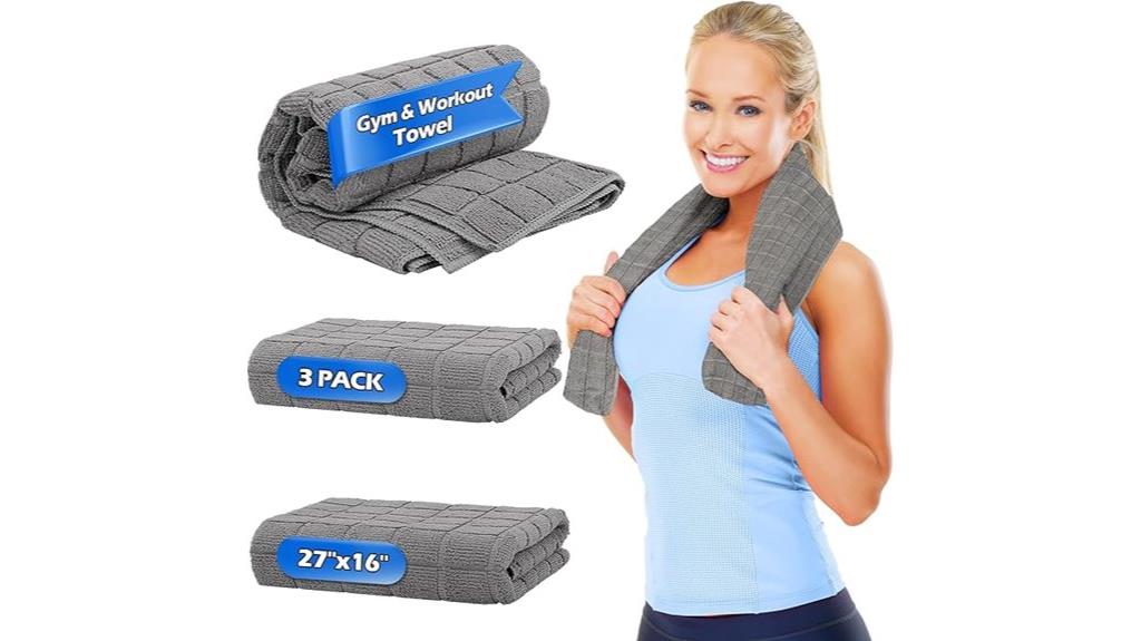 microfiber gym towels pack