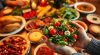 mindful holiday eating tips