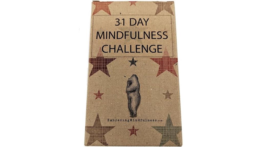 mindfulness challenge card set