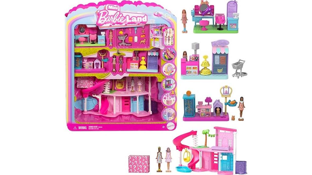 miniature barbie dreamhouse
